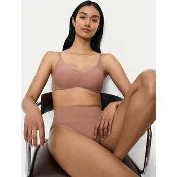 Podprsenka Triumph Podprsenka bez kostic Shape Smart 10209594 Hnědá 3