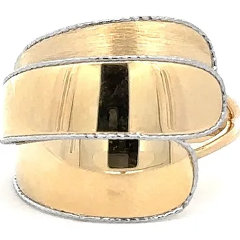 Prsten Zlatý prsten – vrstvený organický design