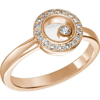 Prsten Zlatý Prsten Chopard Happy Diamonds 82A017-5210