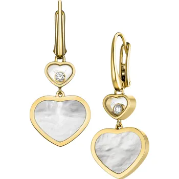 Náušnice Zlaté Náušnice Chopard Happy Hearts 837482-0310