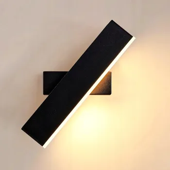 Nástěnné svítidlo Nástěnné svítidlo Comely černé, integrovaný LED zdroj 9 W