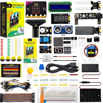 Elektronická stavebnice Keyestudio Arduino KidsBits serie staveb. kostek STEM Smart Safe House (bez desky)