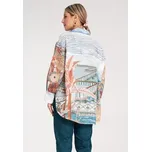 FIGL Košile M1146 Modrá Oversize OS