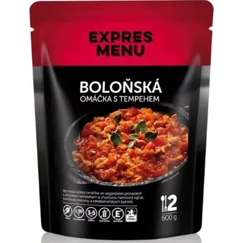 Hotové jídlo Expres Menu - boloňská omáčka s tempehem 600g (2 porce)
