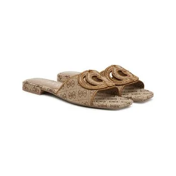 Dámské pantofle Nazouváky Guess FLJTSE FAL19 Hnědá 36