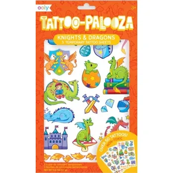Tetování OOLY TETOVÁNÍ DRAKŮ A RYTÍŘŮ