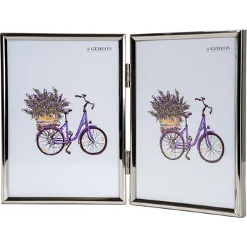 Rám na obraz GEDEON Kovový rámeček SSA15/2 15x21 stříbrný