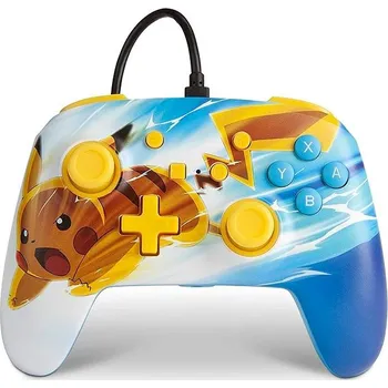 Gamepad PowerA Enhanced Wired Controller - Pokémon Pikachu Charge - Nintendo Switch