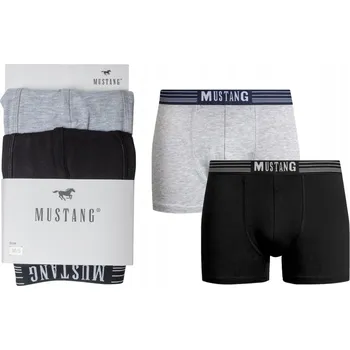 Boxerky MUSTANG pánské boxerky bavlna 2 ks (2 balení) vel. XL