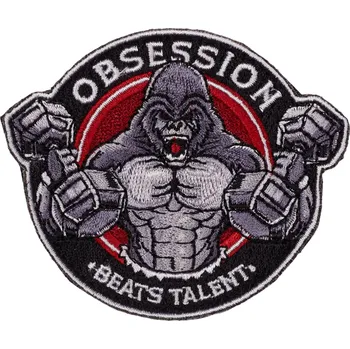 Sportovní taška ELITEX TRAINING Velcro nášivka Elitex Training Gorilla Obsession PVC ČERNÁ