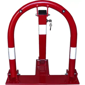 Dětská zábrana Červeno-bílá ocelová zábrana - 45 x 58 cm, 81011110