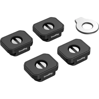 Příslušenství pro videokameru SmallRig Mount Plate with Cold Shoe Mount (4pcs) 5472