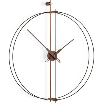 Hodiny Designové nástěnné hodiny Nomon Barcelona Premium Black 103cm