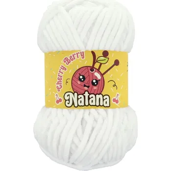 Příze Natana Cherry Berry 071 bílá