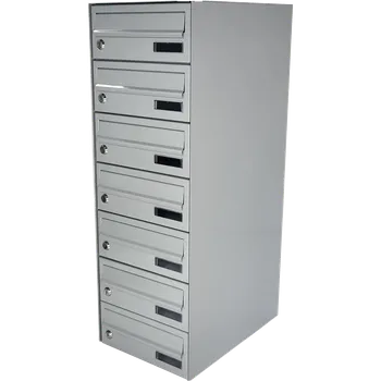 Železářství M26Z schránka modulová RAL 3ks jmenovka RAL 9005 / Černá