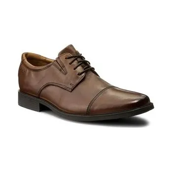 Pánské polobotky Clarks Polobotky Tilden Cap 261300967 Hnědá 44