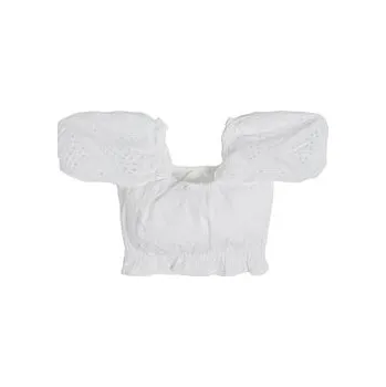 Dámská halenka Guess Halenka J3GH02 WFGJ0 Bílá Regular Fit 7Y