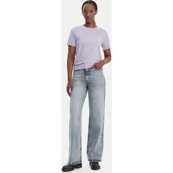 Pánská móda HUGO T-Shirt 50556981 Fialová Regular Fit XXL