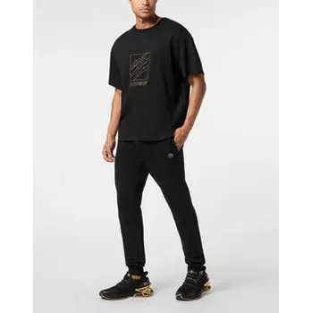 Pánské tričko Plein Sport T-Shirt 28489 Černá Regular Fit 3XL