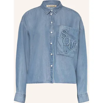 Dámská halenka Smith & Soul Dámská Košile V Džínovém Stylu, modrá, 36