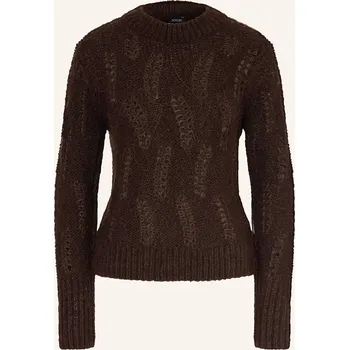 Dámský svetr Joop! Dámský Svetr Kalma S Alpakou, tmavě hnědá, 32