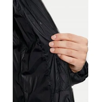 Dámský kabát CMP dámský černý kabát s kapucí velikost 40