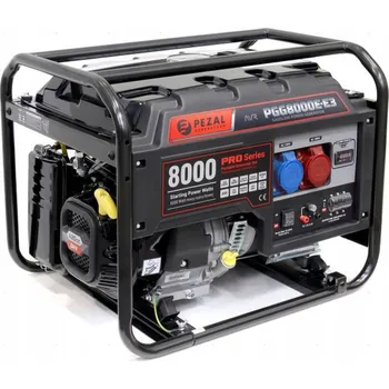Elektrocentrála Přenosná elektrocentrála třífázová Pezal 6500 W benzínová