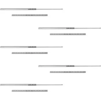 Nábytkové kování Výsuvná tyč Emuca 17 mm x 438 mm, 10ks