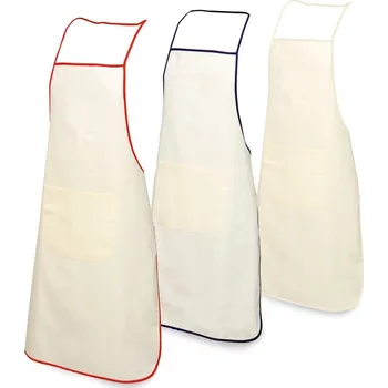 Kuchyňská zástěra CHILLI. 100% bavlněná zástěra (105 g/m²) bez potisku 1 bez potisku bez potisku