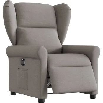 Křeslo Elektrické polohovací křeslo taupe textil - 8721102963438