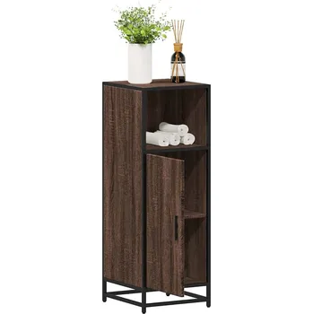 Koupelnový nábytek Koupelnová skříňka hnědý dub 35x37,5x100 cm kompozitní dřevo - 8721102843020