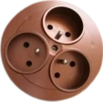 vypínač Zásuvka trojnásobná