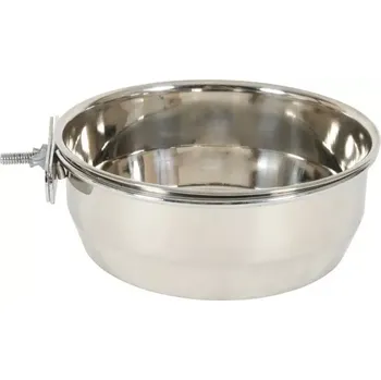 Napáječka pro ptáka Zolux Miska nerez pro ptáky se šroubkem 1,34l