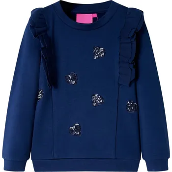 Chlapecké tričko Dětská mikina námořnicky modrá 140 - 8721012033146