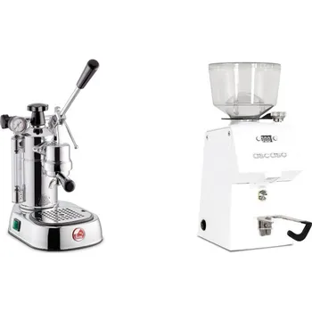 Kávovar La Pavoni Professional Lusso + Ascaso H64, white
