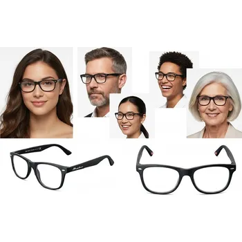 Brýle na čtení DÁMSKÉ PÁNSKÉ DIOPTRICKÉ BRÝLE NA POČÍTAČ s filtrem MODRÉHO SVĚTLA Pouzdro +3.50