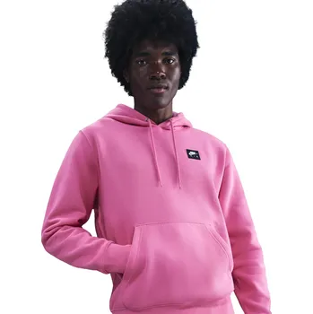 Pánská mikina Pánská mikina s kapucí NIKE-M NK AIR PO HOODIE PINKSICLE Růžová M