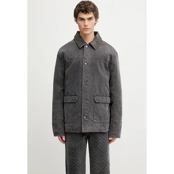 Bavlněná bunda Daily Paper Monogram Workwear 2523035 šedá 90X, vel. XXL