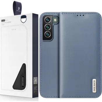 Pouzdro na mobilní telefon Flipové pouzdro Dux Ducis pro Samsung Galaxy S22 Plus, modré