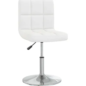 Jídelní židle Jídelní židle bílá umělá kůže - 8720286739662