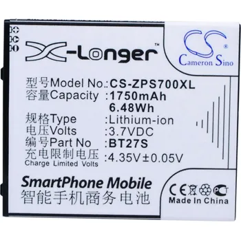 Baterie pro mobilní telefon Baterie Cameron Sino CS-ZPS700XL, Li-Ion, 1750