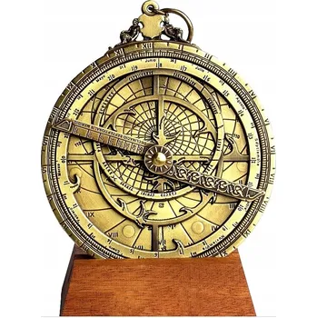 Obraz EVROPSKÉ ASTROLAB MOSAZNÉ S MAPOU HVĚZD - LUXUSNÍ