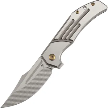 Kansept Orion Machine Satin CPM S35VN with CNC Milling Bronze Anodized Titanium K1089B3