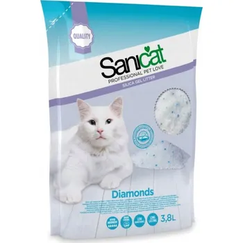 SANICAT Diamonds silikonové stelivo bez vůně 3,8 l