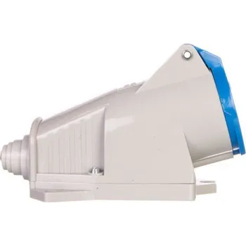 Elektrická zásuvka Červená nástěnná Elektrická Zásuvka Tarel