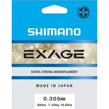 SHIMANO - Vlasec Line Exage Steel Grey 0,355 mm 10,4 kg 300 m
