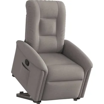 Křeslo Zvedací polohovací křeslo taupe textil - 8721102962431