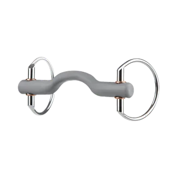 Udidlo pro koně Udidlo Beris déčko nelomené s výkrojem 140mm měkké