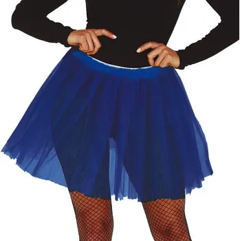 Karnevalový kostým GuircaTylová tutu sukně 40cm - tmavě modrá