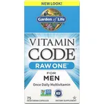 Garden of Life Vitamin code raw men - multivitamín pro muže 75 kapslí